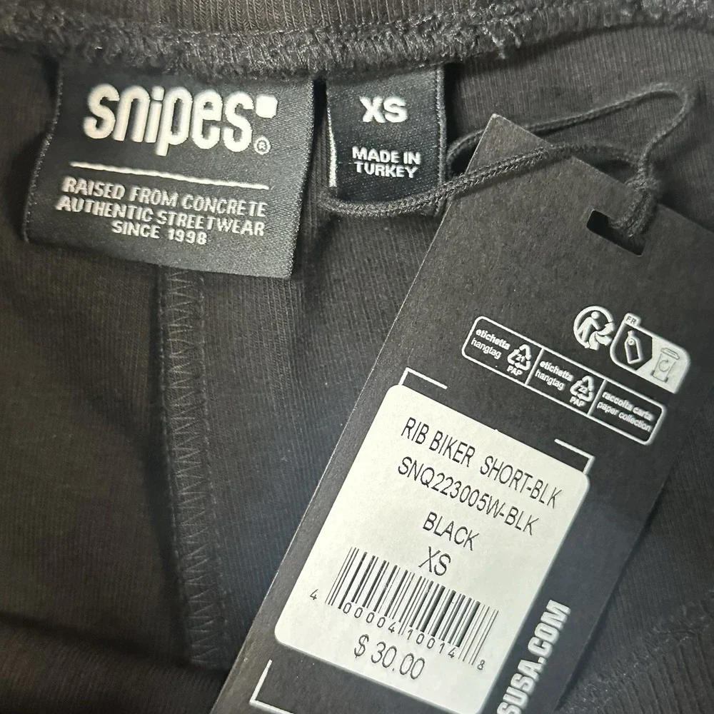 Snipes Women's XS High Waisted Biker Shorts 7